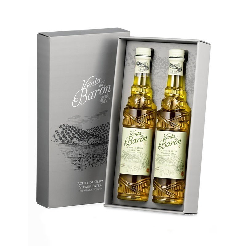 huile d'olive extra vierge Venta del Barón Coffret  2 x 500ml