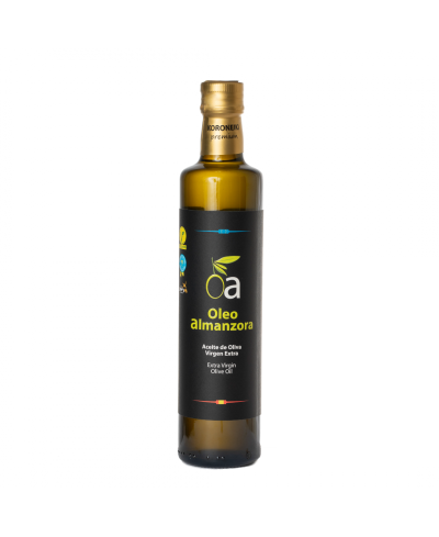 Botella de 500 ml. aceite de oliva koroneiki