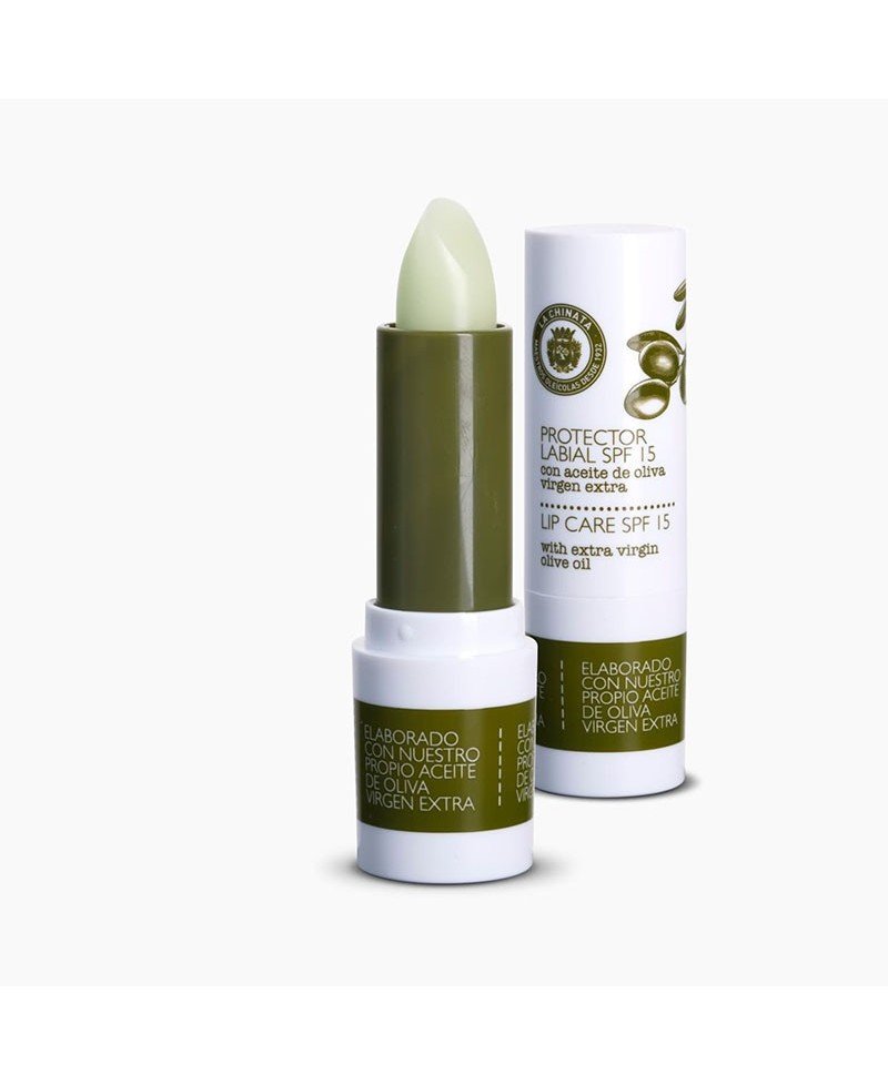 Protector Labial SPF 15 con Aceite de Oliva Virgen Extra