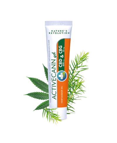 ACTIVECANN GEL – CBD+CBG – Nueva Fórmula