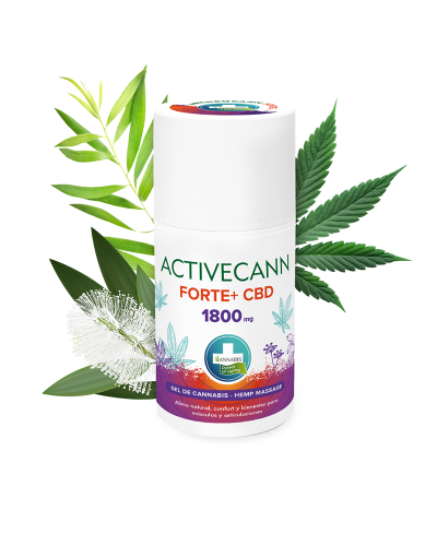 ACTIVECANN Gel Forte + mit 1800 mg CBD