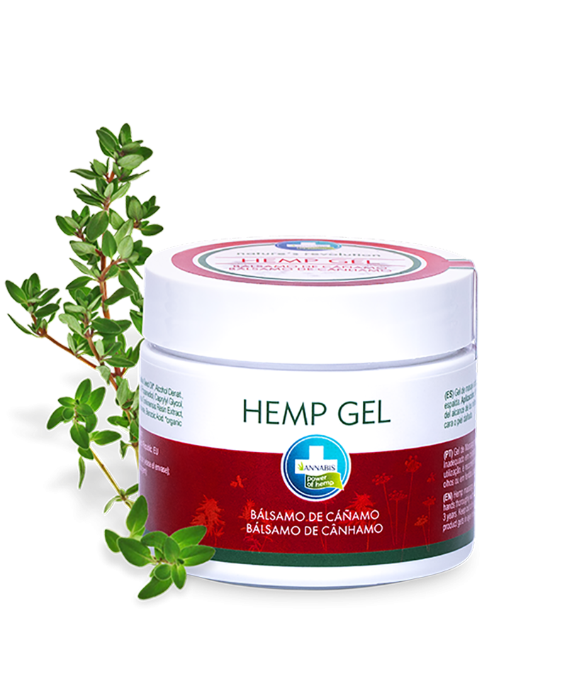 HEMP GEL – Gel de masaje de cáñamo – Relajación