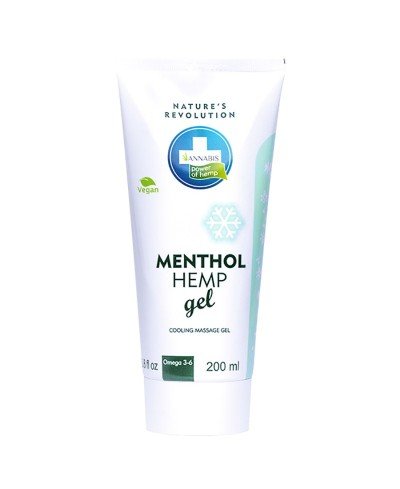 MENTHOL HEMP Hemp-based gel – Massage