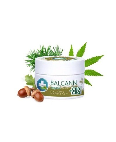 BALCANN Baume Biologique + Écorce de chêne – CBD + CBG