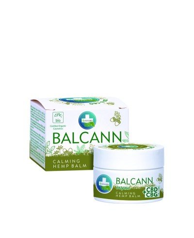 BALCANN Organic Balm + Oak Bark – CBD + CBG